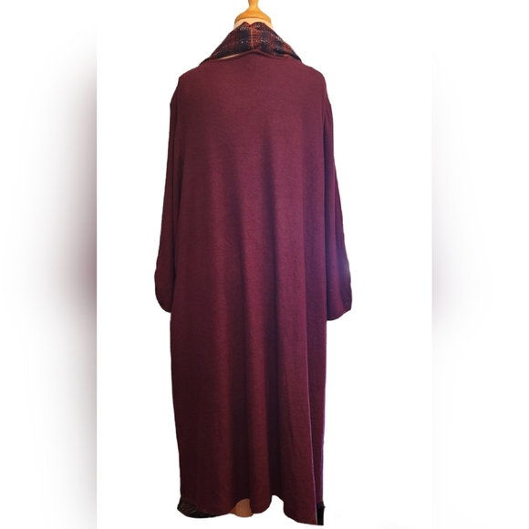 NWT AGB size 3X burgundy dress - Picture 3 of 11